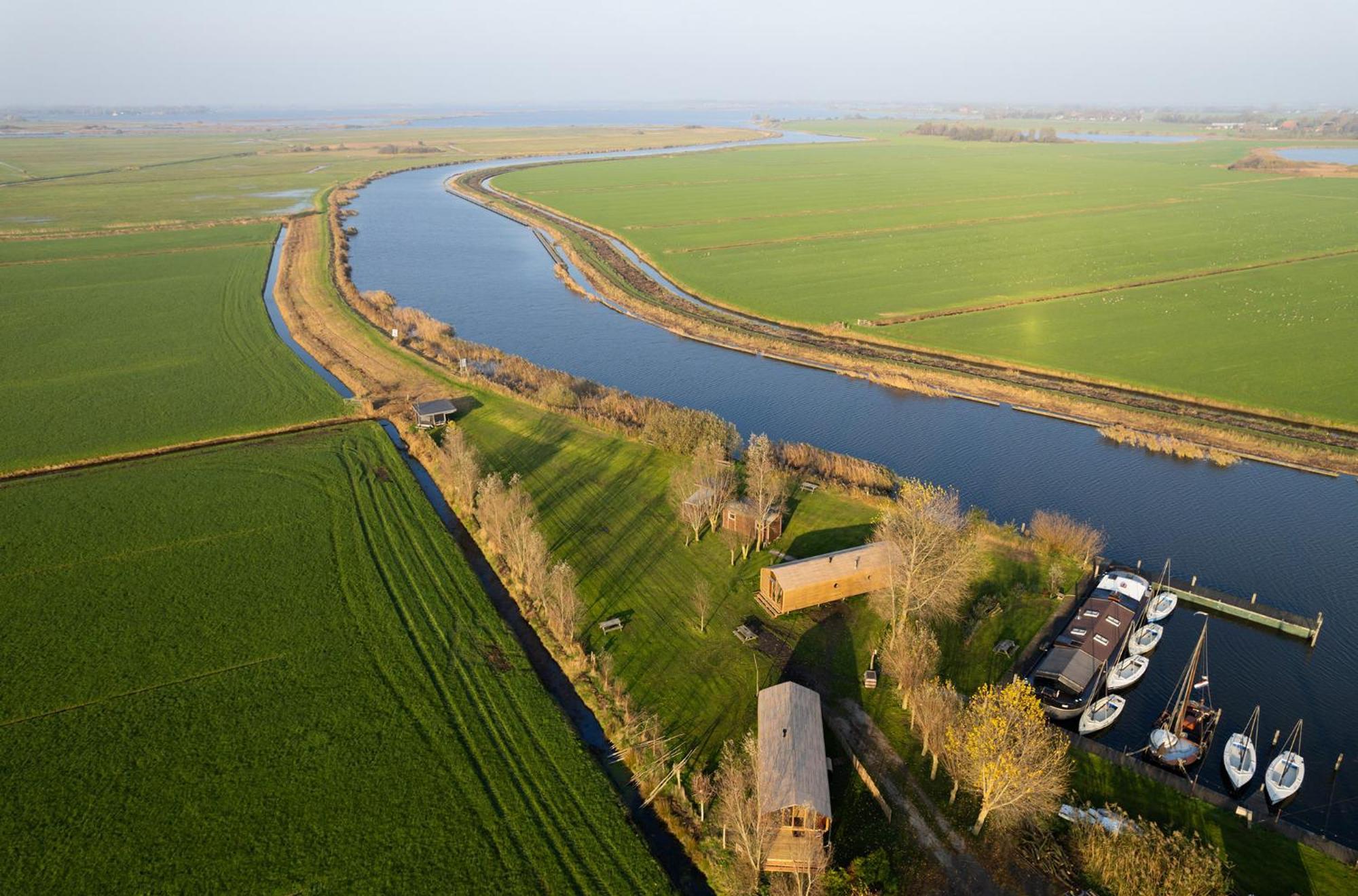 Rufus Aan Het Water Panzió Boornzwaag over de Wielen Kültér fotó